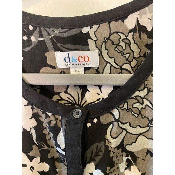 Denim & Company Button Front Jacket - Picture 3 of 6